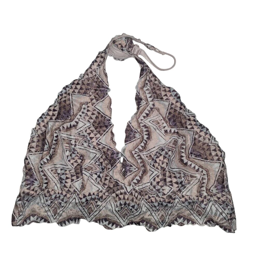 Victoria Secret Halter Beige Bralette || Small